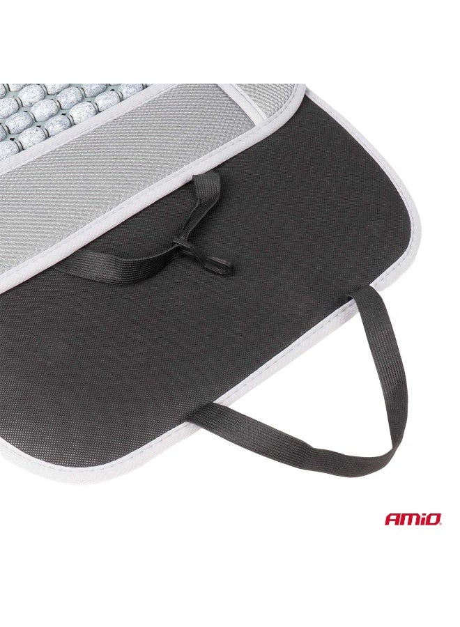 AMIO Car Seat Cushion with Lumbar Support – Breathable Cooling Mat for Comfortable Driving - Image 4
