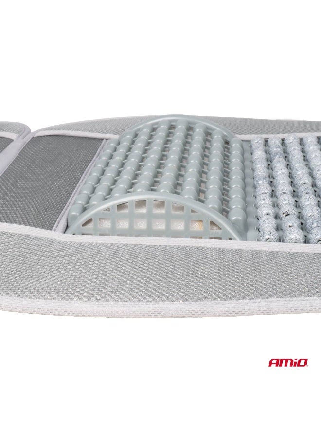 AMIO Car Seat Cushion with Lumbar Support – Breathable Cooling Mat for Comfortable Driving - Image 5