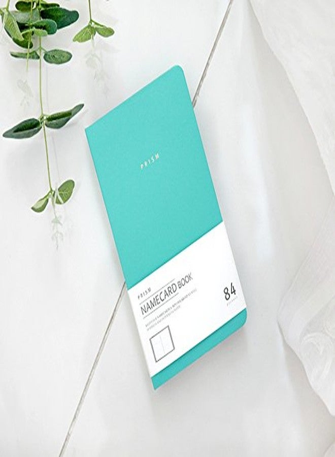INDIGO Prism Name Card Book - Business Card Holder, Organizer, Instax Mini Photo Album (Mint) - Image 2