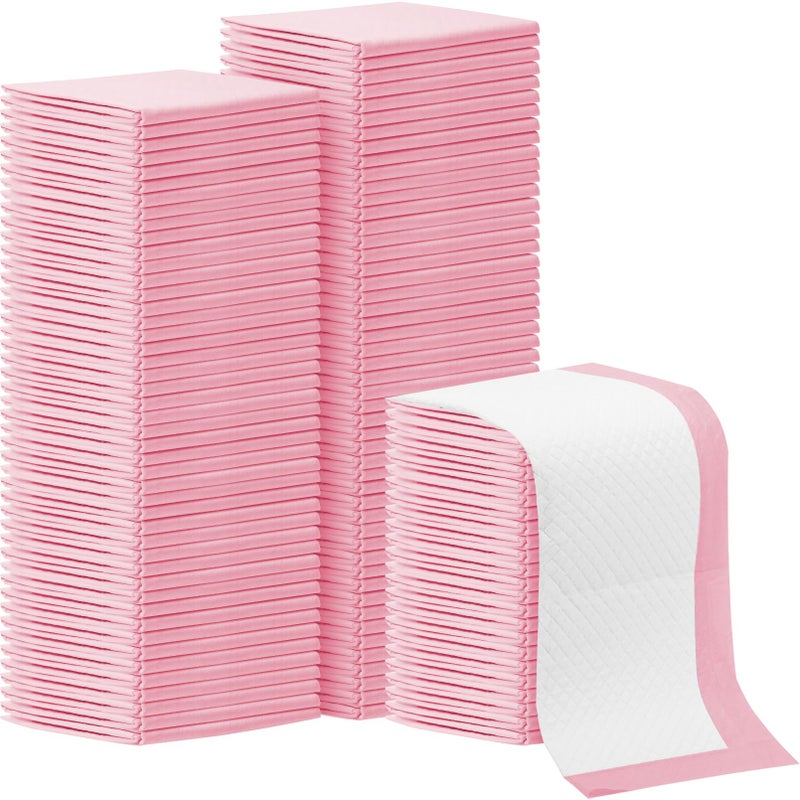 Loccmat 100Pack Disposable Changing Pads,Baby Disposable Underpads 17 X 13 in,Waterproof Diaper Changing Pad,Ultra Absorbent Disposable Pads,Leak-Proof Breathable Underpads Bed Table Protector Mat - Image 1