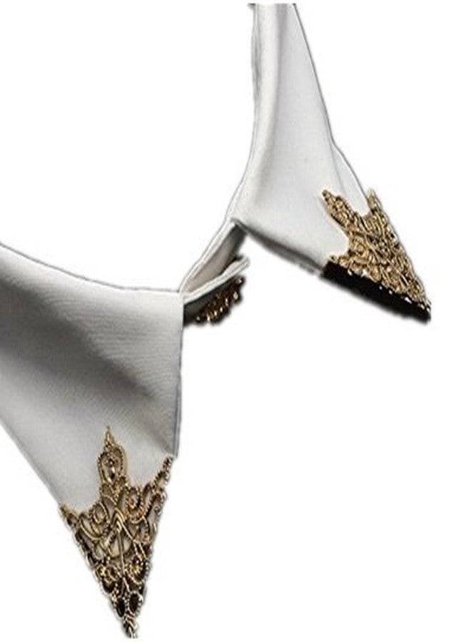 FURE Grill Triangular Collar Pins (Antique Golden) - Image 4