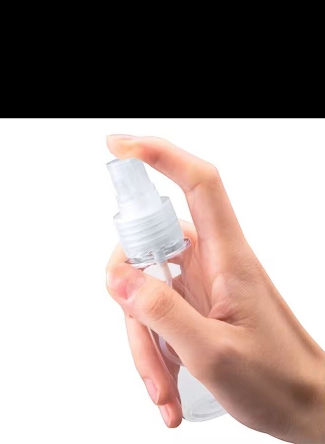Glowudz Glowudz 12 Pcs Plastic Empty Spray Bottles White 75ml  - Image 4