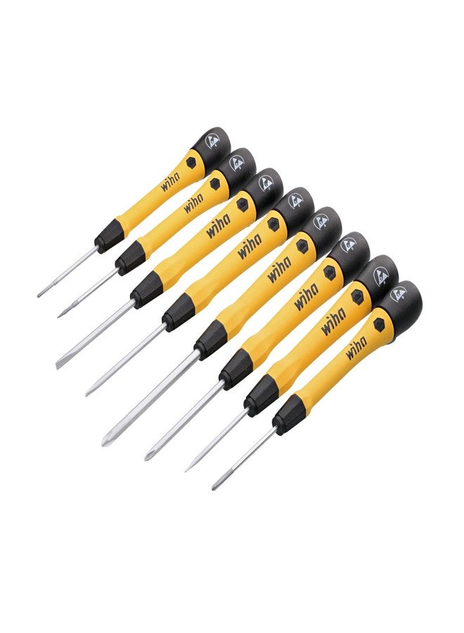 Wiha 8 Piece ESD Screwdriver Set in Pouch - Image 1