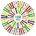 YUQILIN 120 PCS Fidget Toys Marble Mesh Fidget Toys Bulk Stress Relief Sensory Colorful Fidget Toy Set for Adults with ADHD ADD OCD Autism for AntiAnxiety Enhance Focus - Image 2