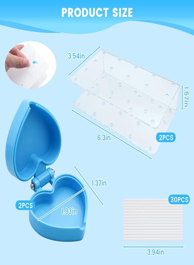KCMOSGI 3-in-1 Heart-Shaped Cake Pop Mold and Decorating Tool Set, Including Clear Acrylic Display Stand, 3D printed heart-shaped cake pop cutter, Baking Accessories for Parties, Wedding, Valentine's Day - Image 2