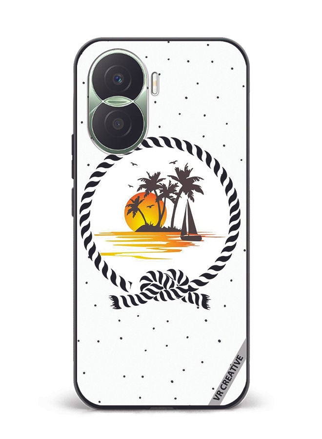 VR CREATIVE Protective Case Cover For Honor Play7T Pro Scenerio Design Multicolour - Image 1