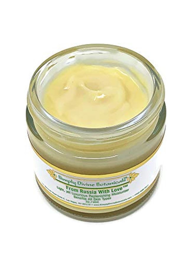 Simply Divine Botanicals Simply Divine From Russia With Love, Natural And Organic Replenishing Moisturizer With Aloe Vera For All Skin Types, 2Oz - Image 4