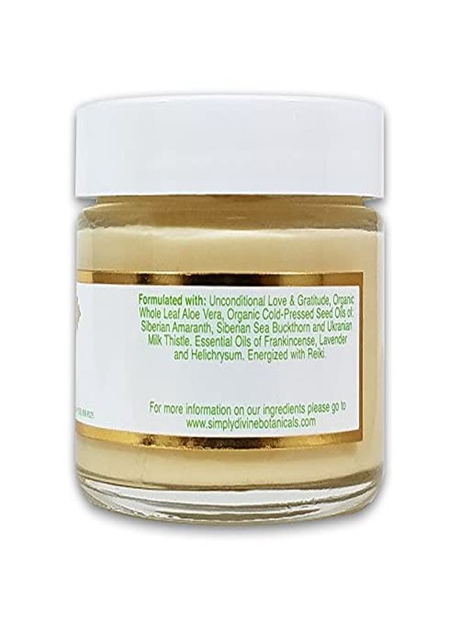 Simply Divine Botanicals Simply Divine From Russia With Love, Natural And Organic Replenishing Moisturizer With Aloe Vera For All Skin Types, 2Oz - Image 2