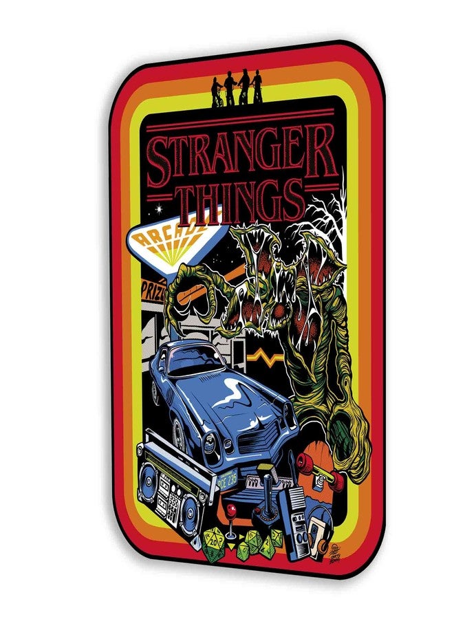 Open Road Brands Stranger Things Metal Sign - Vintage Stranger Things Wall Decor for Bedroom, Man Cave or Movie Room - Image 2