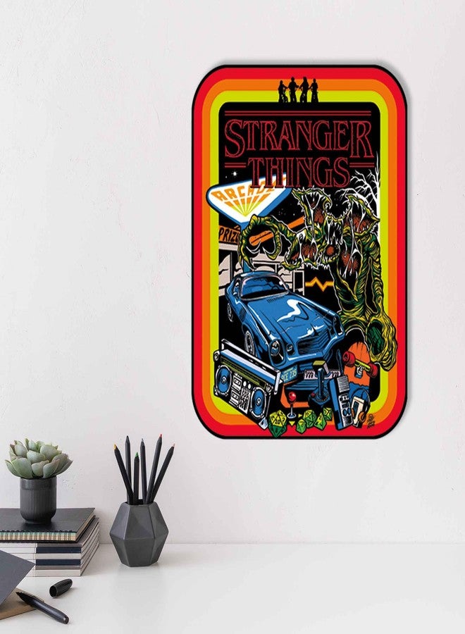 Open Road Brands Stranger Things Metal Sign - Vintage Stranger Things Wall Decor for Bedroom, Man Cave or Movie Room - Image 5