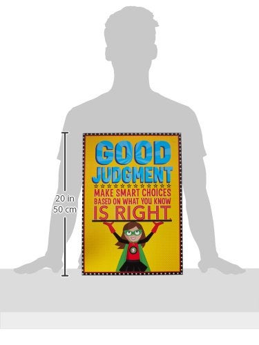 Creative Teaching Press CTP Superhero Character Education, Inspirational Posters, Six Pieces 5649-CK - Image 3