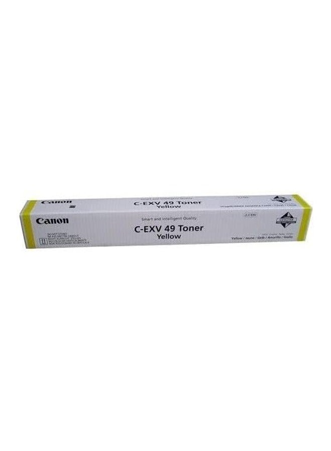 Canon C-EXV49 Toner Cartridge Yellow Yellow - Image 2