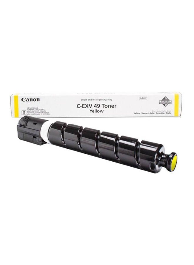 Canon C-EXV49 Toner Cartridge Yellow Yellow - Image 4