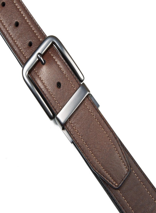 Wolverine Men Rugged Boot Leather Work Belt, Reversible-Black/Brown, 36" - Image 5