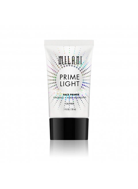 Milani Prime Light Strobing + Pore Minimizing Face Primer - Vegan, Cruelty-Free Face Makeup Primer to Color Correct Skin & Reduce Appearance of Pores