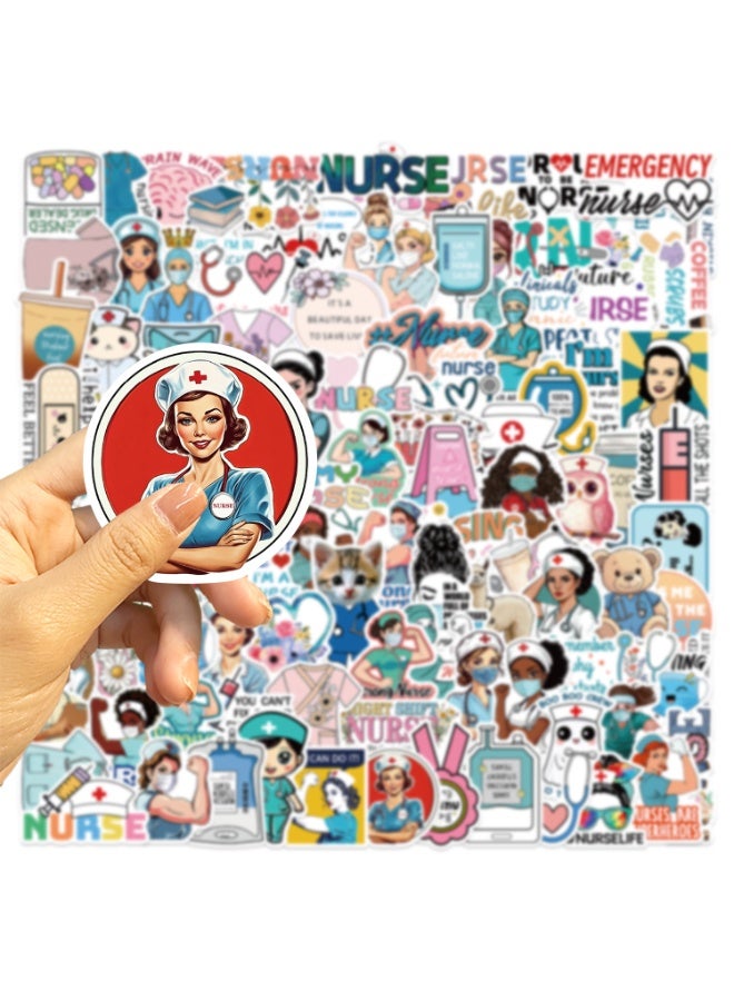 100 PCS Funny Nurse Medical Stickers Nursing Accessories for Nurses Nursing Stickers Healthcare Funny Nurse Gifts - Image 5