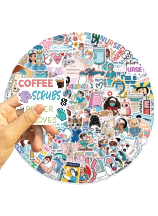 100 PCS Funny Nurse Medical Stickers Nursing Accessories for Nurses Nursing Stickers Healthcare Funny Nurse Gifts - Image 4