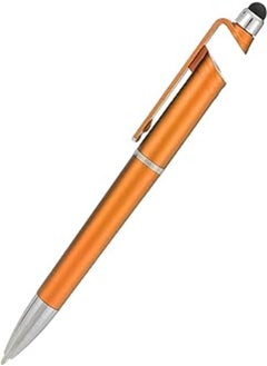 keendex Keendex KX 2912 4 in 1 Multifunction Pen with Ballpoint Pen, Mobile Stand, Stylus Tip and Flash Light - Orange 