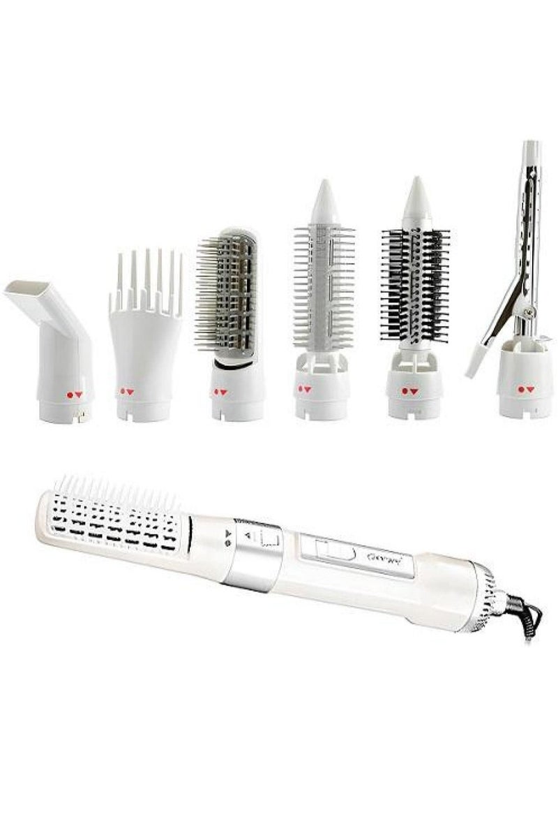 GEMEI GM-4836 Advanced 7-in-1 Professional Hot Air Styler for Effortless Hair Styling and Salon-Quality Results at Home - Image 1