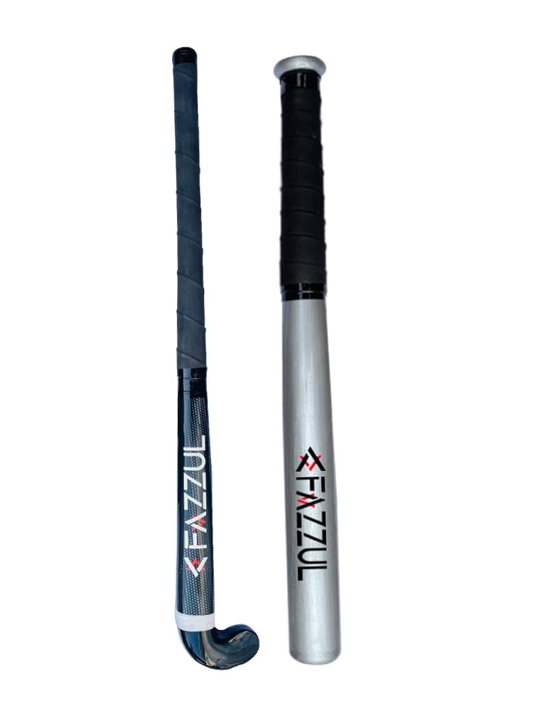 Fazzul Hockey Sticks for Men with Baseball Bat Heavy Duty Practice Beginner Level - Image 1