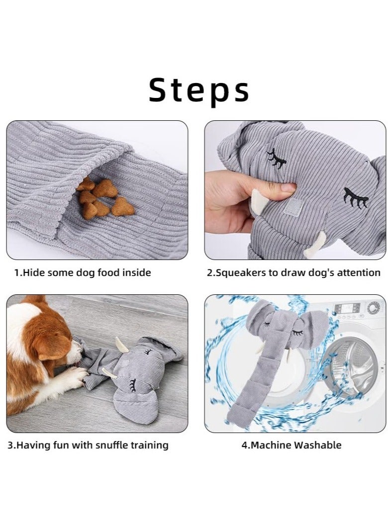 KASTWAVE Squeaky Dog Toys, Tough Interactive Dog Puzzle Toy, Dog Enrichment Toys for Aggressive Chewers, Dog Toys for Small, Medium, Large Dogs - Image 5