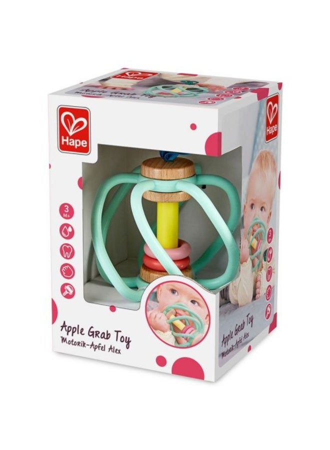 Hape Apple Grab Teether Baby Toy - Image 3