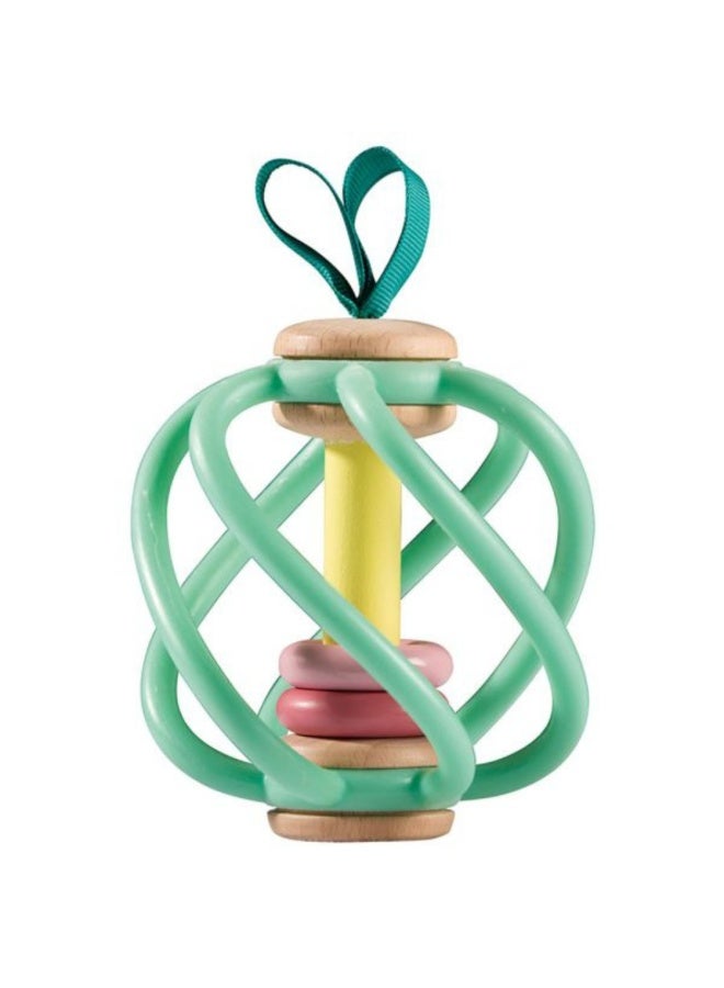 Hape Apple Grab Teether Baby Toy - Image 1