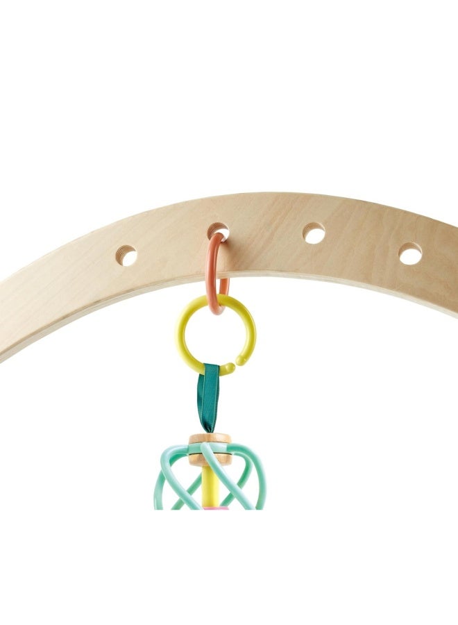 Hape Apple Grab Teether Baby Toy - Image 2