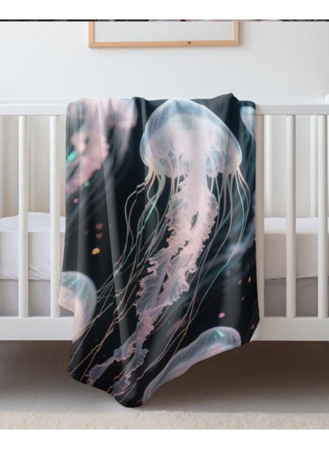 عام بطانية رقيقة من الفانيلا الكرتونية للأطفال والرضع (دافئة ومريحة، ومناسبة للنوم والألعاب) 70 سم * 100 سم - Image 3