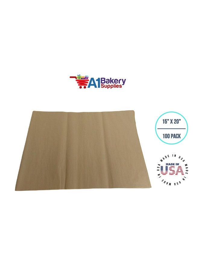 A1 Bakery Supplies Antique Gold Tissue Paper 15 inch x 20 inch 100 Sheets Premium Gift wrap Paper - Image 3
