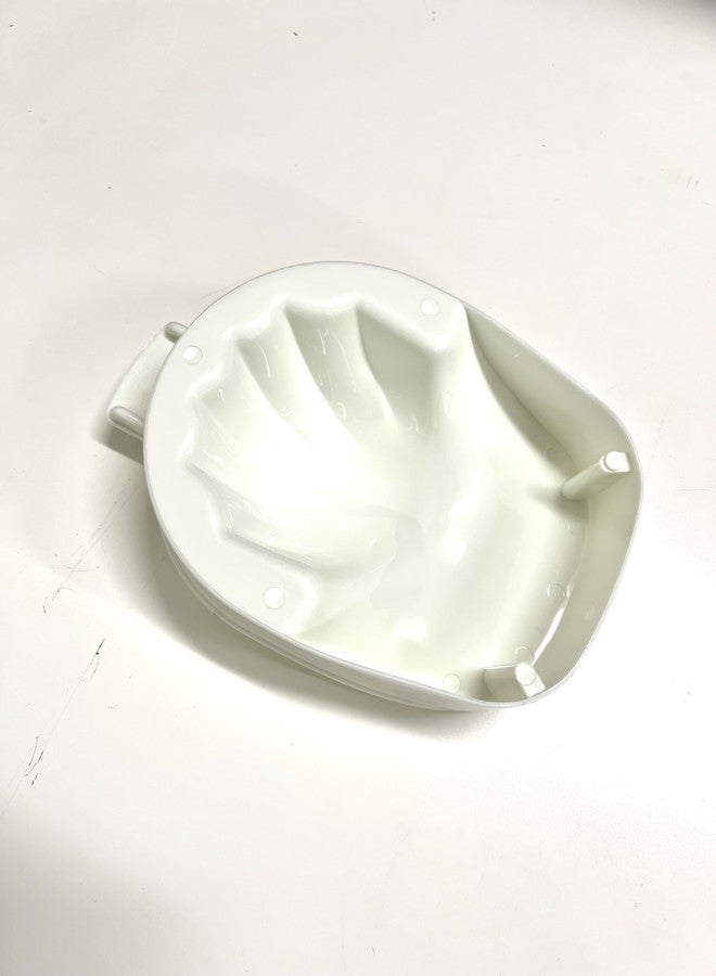 Donna Manicure Bowl Nail Soaking Bowl, Acetone Soak Off Bowl Dip Remover for Nails Manicure Care Soak Bowl White - Image 2