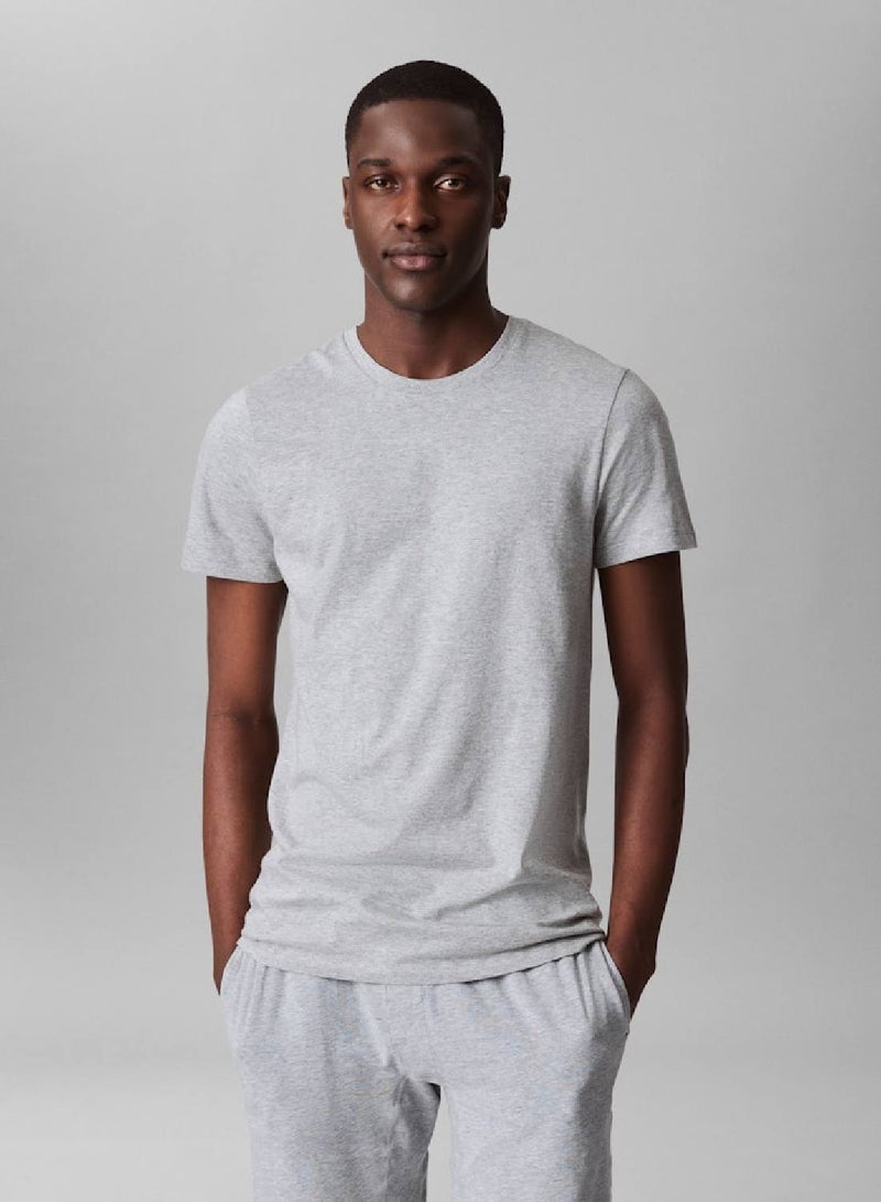 CALVIN KLEIN 3 Pack Crewneck T-Shirts - Cotton Classics - Image 2