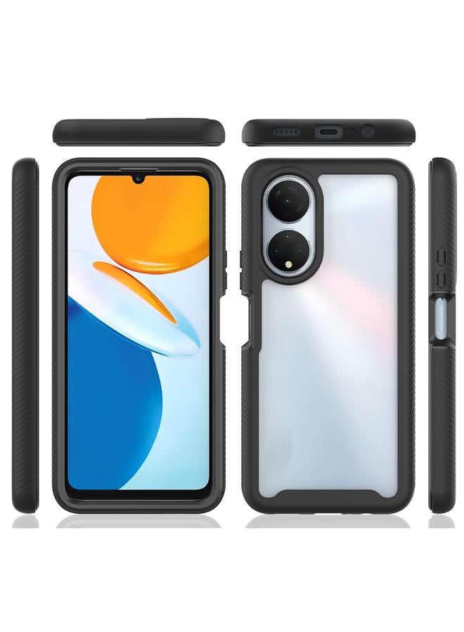 Green Tiger Honor X7 Starry Sky Full Body Hybrid Shockproof Phone Case Light Blue - Image 2