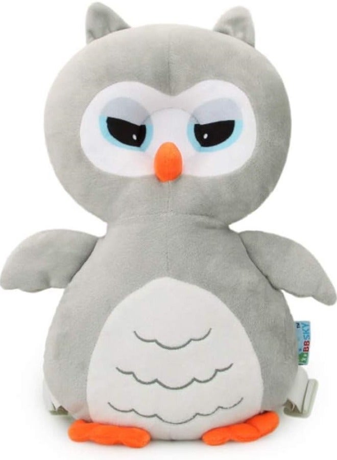 RATSAW Baby Head Protector Toddler Anti-Fall Head Pad Cute Head Protection with Cartoon Owl Design Premium Anti-Back Fall Protection Headrest for Baby Infant Toddler - Image 1