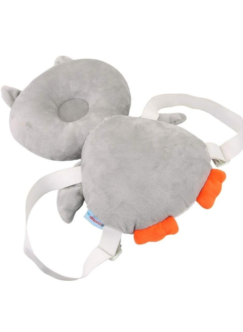 RATSAW Baby Head Protector Toddler Anti-Fall Head Pad Cute Head Protection with Cartoon Owl Design Premium Anti-Back Fall Protection Headrest for Baby Infant Toddler - Image 2