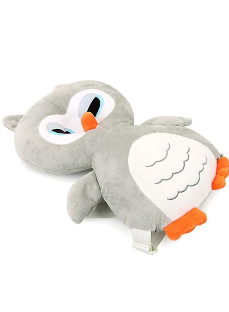 RATSAW Baby Head Protector Toddler Anti-Fall Head Pad Cute Head Protection with Cartoon Owl Design Premium Anti-Back Fall Protection Headrest for Baby Infant Toddler - Image 4