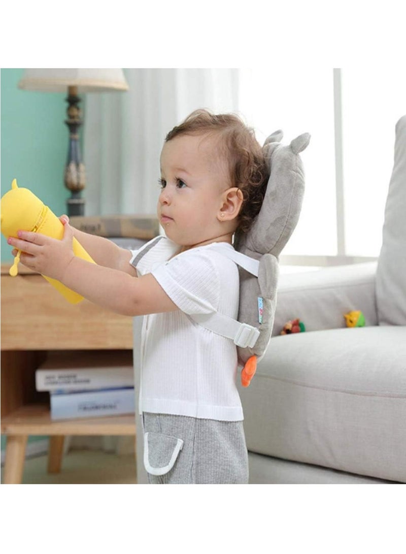 RATSAW Baby Head Protector Toddler Anti-Fall Head Pad Cute Head Protection with Cartoon Owl Design Premium Anti-Back Fall Protection Headrest for Baby Infant Toddler - Image 5