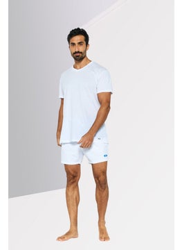 DKNY Men Brand Logo Board Short, Blue  - Image 2
