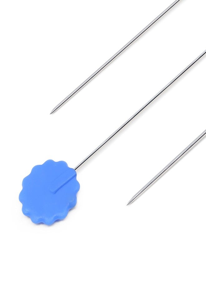 دريتز دبابيس Dritz 68 ذات رأس مسطح، على شكل زهرة، 2 بوصة (50 قطعة) - Image 2