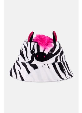 Squishmallows Kids Girl Tracey Novelty Bucket Hat, White  - Image 1