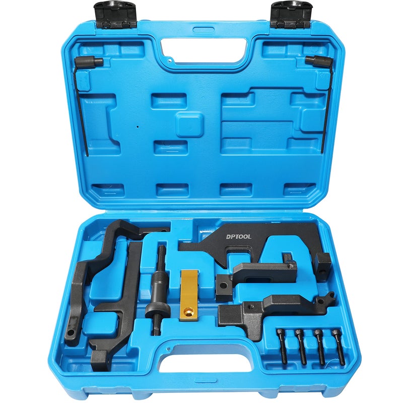 DPTOOL Camshaft Alignment Timing Tool Set Compatible with BMW Mini Cooper R55 R56 R57 R60 N12 N13 N14 N16 N18 14 16 Engine Timing Tool Kit 117 440 119 340 119 590 496 709