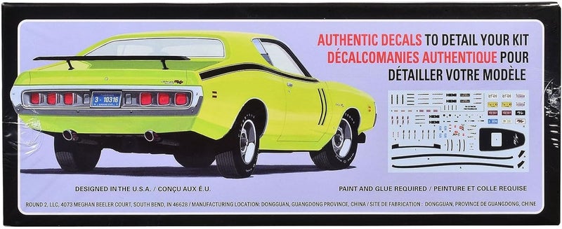 AMT 1971 Dodge Hemi Charger RT 125 Scale Model Kit