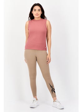 Reebok Women Sportswear Fit Sleeveless Outdoor Tank Top, Mauve  - Image 2