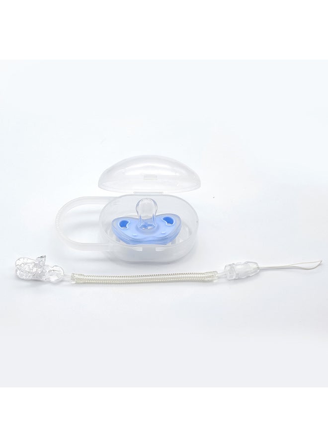 Flat Head Pacifier Manufacturers Directly Wide Mouth Apple Simulation Breast Milk Soft Real Baby