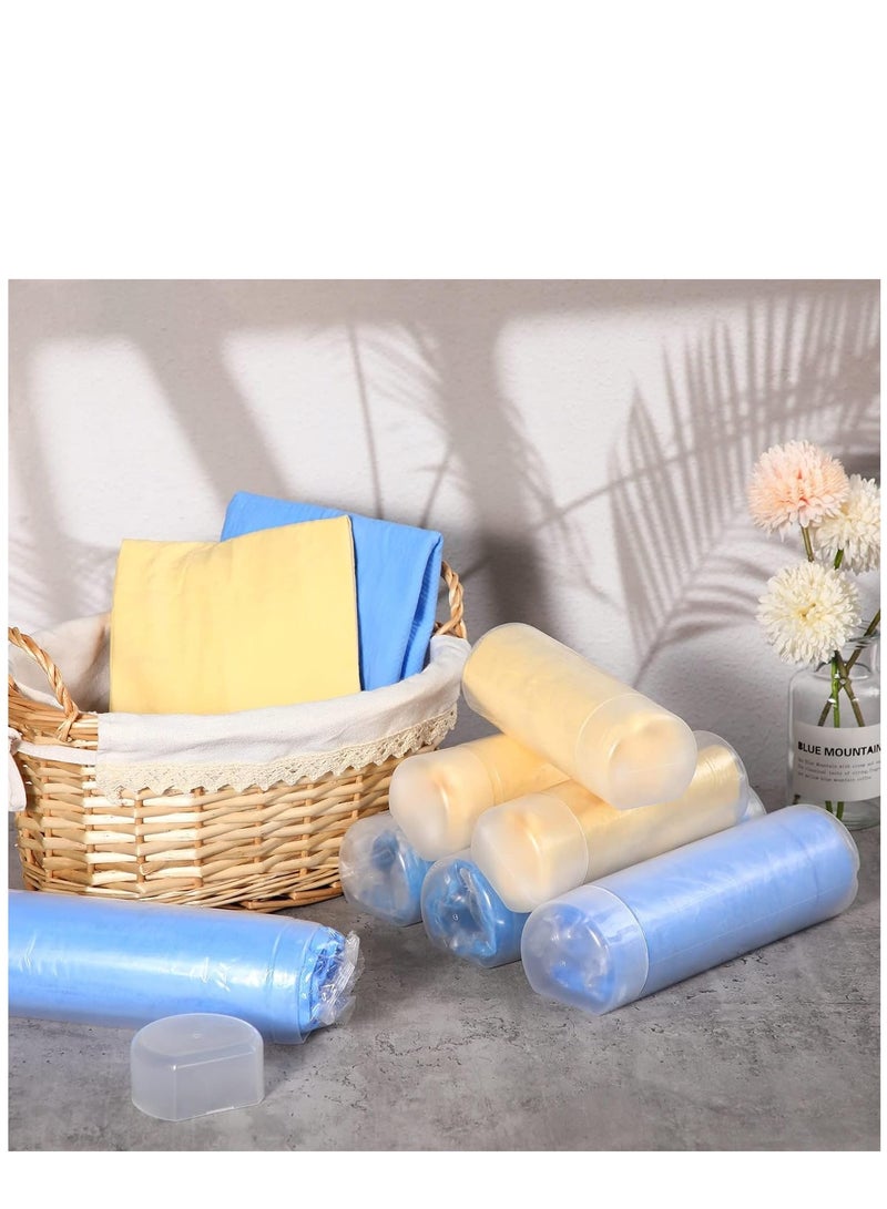 KASTWAVE 10 Pack Towel Chamois Cloth with Storage Case Super Absorbent Car Fast Drying Wash Towels for Car Home Bathroom Kitchen Pet - Image 5