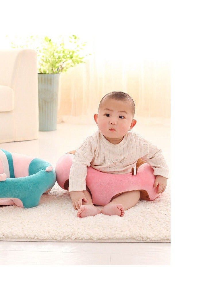 BAIG Baby Support Seat Sofa Plush Soft Animal Shaped Baby Learning to Sit Chair Keep Sitting Posture Comfortable Infant Sitting Chair - Image 2