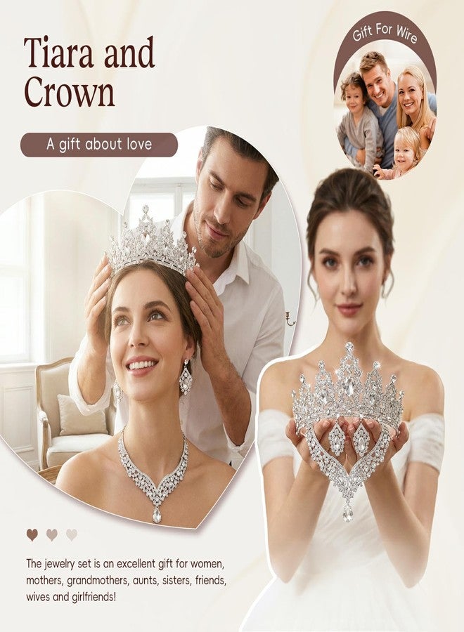 Geurlev Tiaras and Crown set, Small, Crystal, Crystal - Image 3