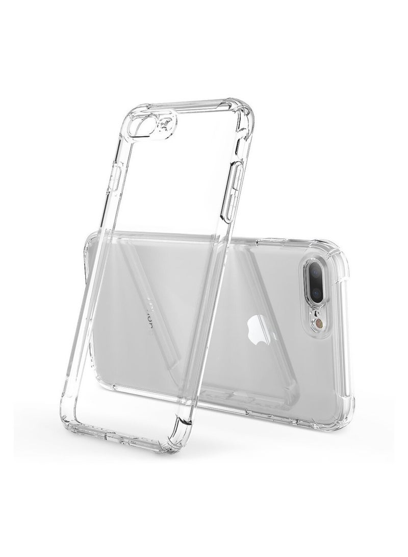 Shockproof Transparent Case Compatible with iPhone 7 Plus - 8 Plus - Image 1