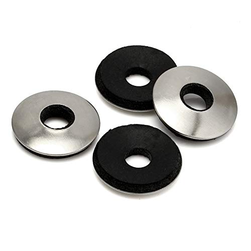 MewuDecor #12 x 1 Neoprene EPDM Bonded Sealing Washers, Stainless Steel 18-8 (304), 100 PCS - Image 3