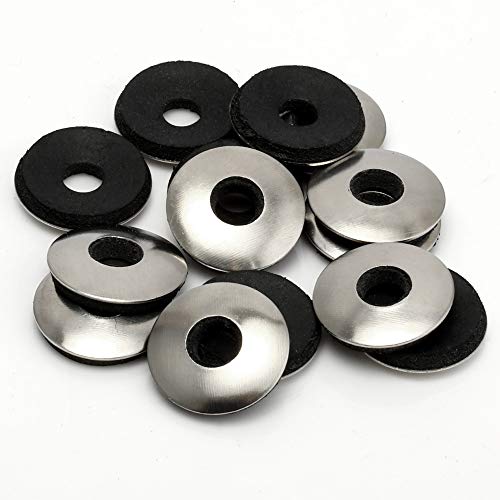 MewuDecor #12 x 1 Neoprene EPDM Bonded Sealing Washers, Stainless Steel 18-8 (304), 100 PCS - Image 4